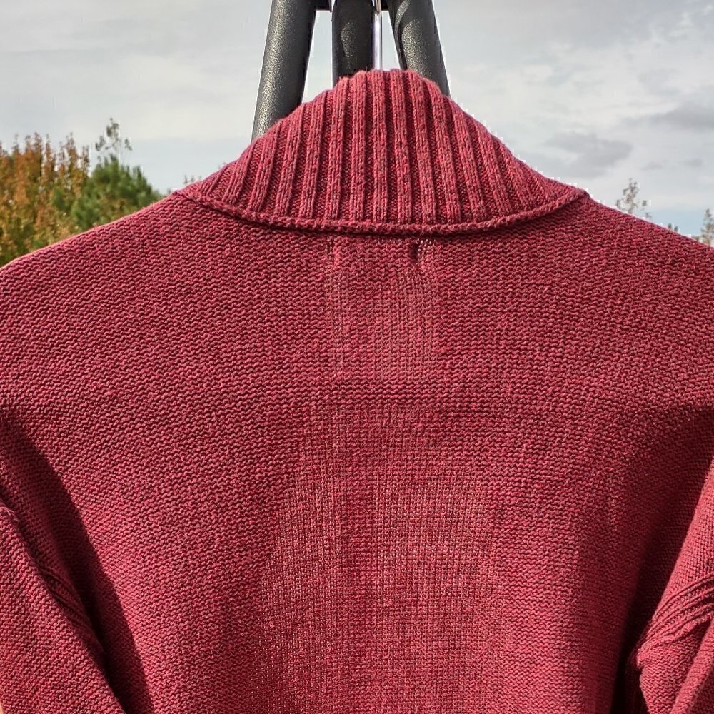 Eddie Bauer Burgundy Women's Sweater Size M - Picture 6 of 10
